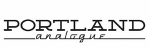 PORTLAND ANALOGUE Logo (USPTO, 19.12.2014)