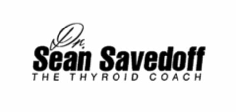 DR SEAN SAVEDOFF THE THYROID COACH Logo (USPTO, 18.03.2015)