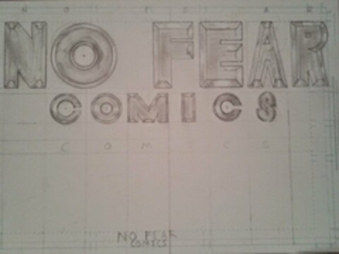 NO FEAR COMICS Logo (USPTO, 23.04.2015)