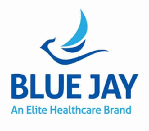 BLUE JAY AN ELITE HEALTHCARE BRAND Logo (USPTO, 05.10.2015)