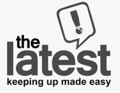 THE LATEST KEEPING UP MADE EASY Logo (USPTO, 16.10.2015)