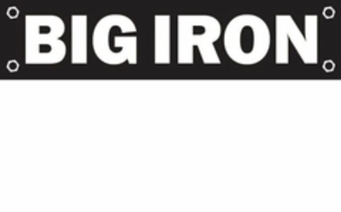 BIG IRON Logo (USPTO, 11.01.2016)