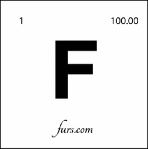 F FURS.COM 1 100.00 Logo (USPTO, 16.02.2016)