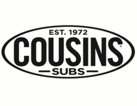 EST. 1972 COUSINS - SUBS - Logo (USPTO, 06.06.2016)