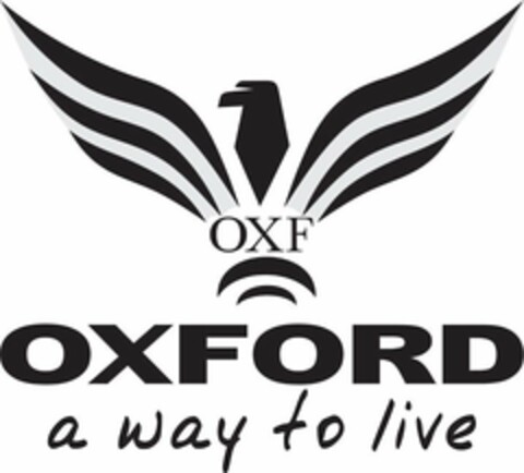 OXF OXFORD A WAY TO LIVE Logo (USPTO, 07/11/2016)