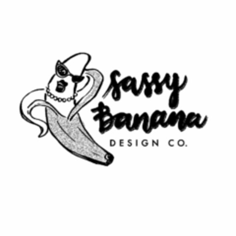 SASSY BANANA DESIGN CO. Logo (USPTO, 27.07.2016)