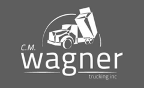 C.M. WAGNER TRUCKING INC. Logo (USPTO, 08.03.2017)