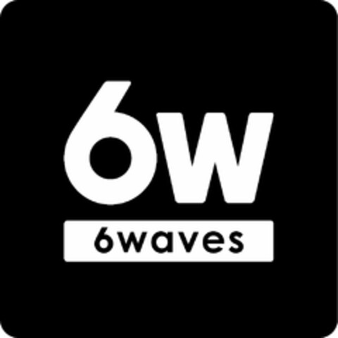 6W 6WAVES Logo (USPTO, 03/17/2017)