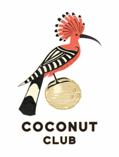 COCONUT CLUB Logo (USPTO, 05/01/2017)