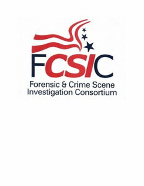 FCSIC FORENSIC & CRIME SCENE INVESTIGATION CONSORTIUM Logo (USPTO, 06/08/2017)