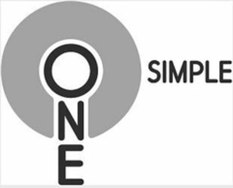 ONE SIMPLE Logo (USPTO, 11.09.2017)