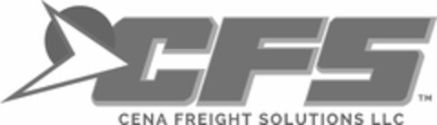 CFS CENA FREIGHT SOLUTIONS LLC Logo (USPTO, 07.03.2018)