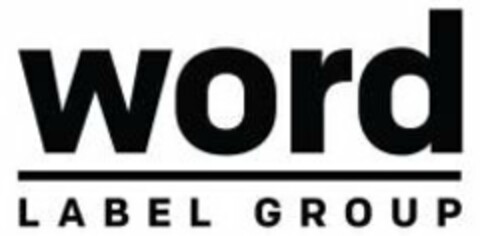 WORD LABEL GROUP Logo (USPTO, 04/25/2018)