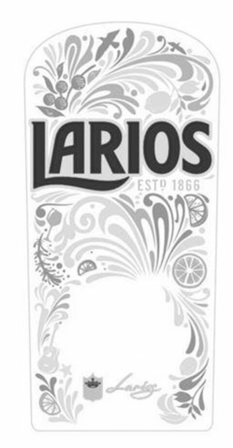 LARIOS ESTD. 1866 Logo (USPTO, 08/10/2018)