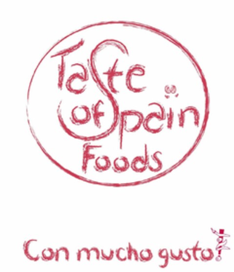 TASTE OF SPAIN FOODS CON MUCHO GUSTO Logo (USPTO, 29.08.2018)