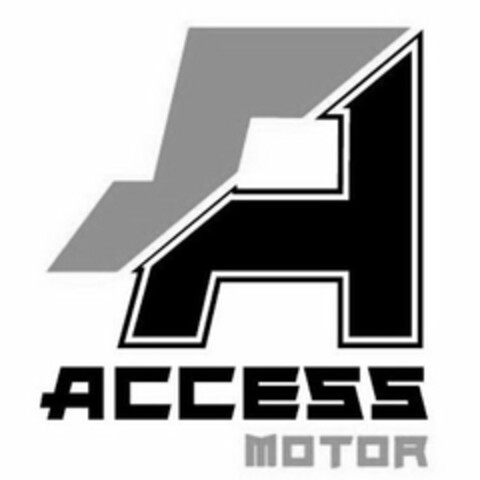 A ACCESS MOTOR Logo (USPTO, 09/21/2018)