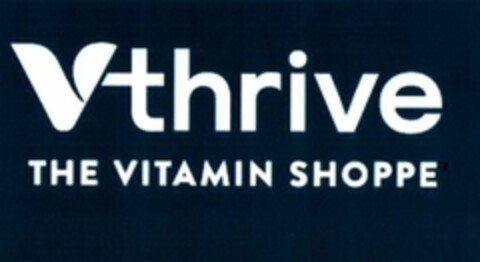 VTHRIVE THE VITAMIN SHOPPE Logo (USPTO, 13.03.2019)