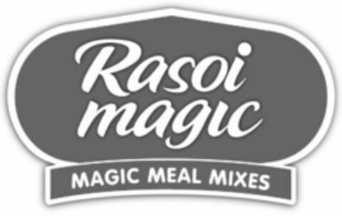 RASOI MAGIC MAGIC MEAL MIXES Logo (USPTO, 04/02/2019)