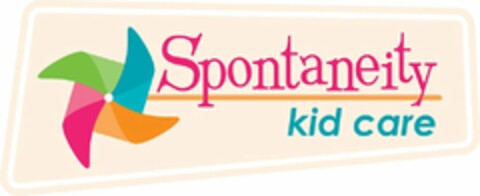 SPONTANEITY KID CARE Logo (USPTO, 05/31/2019)