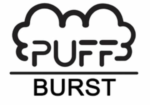 PUFF BURST Logo (USPTO, 10/15/2019)