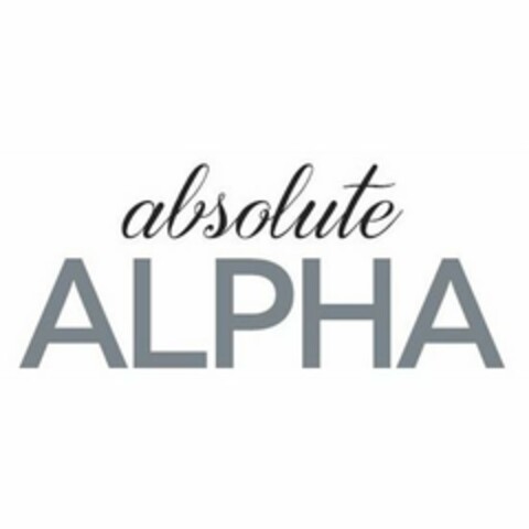 ABSOLUTE ALPHA Logo (USPTO, 05.12.2019)
