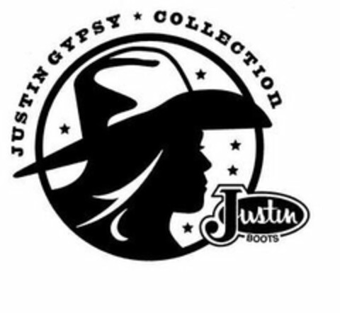 JUSTIN GYPSY COLLECTION JUSTIN BOOTS Logo (USPTO, 12/18/2019)