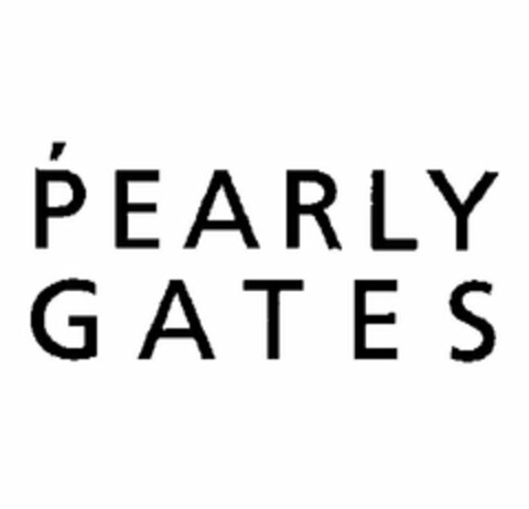 PEARLY GATES Logo (USPTO, 06.03.2020)