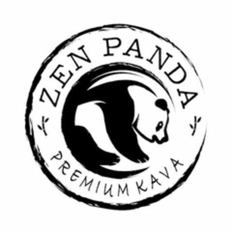 ZEN PANDA PREMIUM KAVA Logo (USPTO, 13.05.2020)