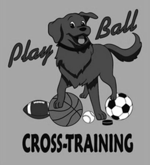 PLAY BALL CROSS-TRAINING Logo (USPTO, 07/16/2020)
