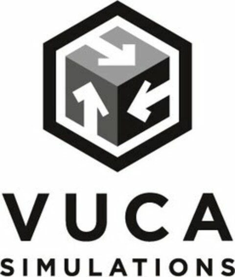 VUCA SIMULATIONS Logo (USPTO, 09/16/2020)