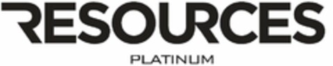 RESOURCES PLATINUM Logo (USPTO, 24.03.2015)