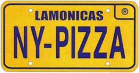 LAMONICAS NY-PIZZA Logo (USPTO, 29.05.2018)