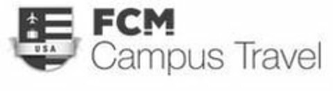 USA FCM CAMPUS TRAVEL Logo (USPTO, 11/05/2018)