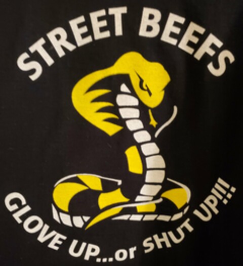 STREETBEEFS GLOVE UP OR SHUT UP Logo (USPTO, 10/30/2019)