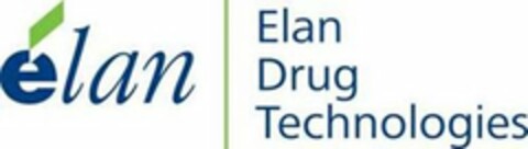 ÉLAN ELAN DRUG TECHNOLOGIES Logo (USPTO, 22.06.2009)