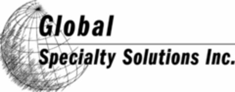 GLOBAL SPECIALTY SOLUTIONS INC. Logo (USPTO, 30.06.2009)