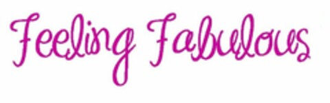 FEELING FABULOUS Logo (USPTO, 20.04.2010)