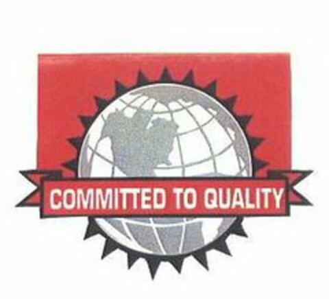 COMMITTED TO QUALITY Logo (USPTO, 26.04.2010)