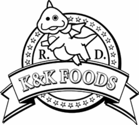 K&K FOODS R. D. Logo (USPTO, 02/07/2011)