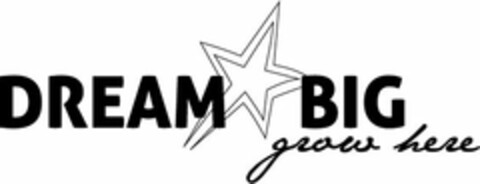 DREAM BIG GROW HERE Logo (USPTO, 12.05.2011)