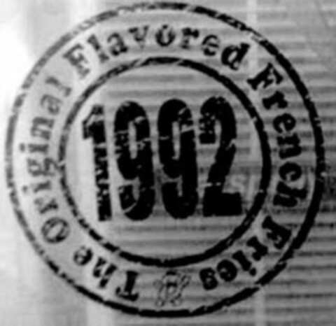 THE ORIGINAL FLAVORED FRENCH FRIES 1992 Logo (USPTO, 09/16/2011)