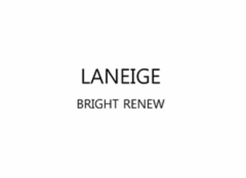 LANEIGE BRIGHT RENEW Logo (USPTO, 26.09.2011)