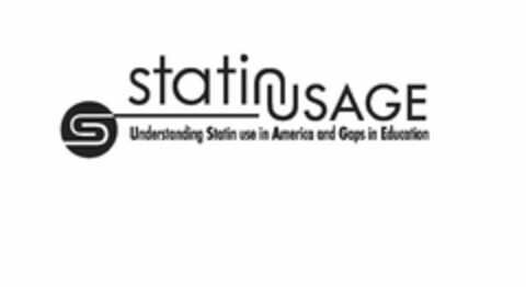 STATIN USAGE UNDERSTANDING STATIN USE IN AMERICA AND GAPS IN EDUCATION S Logo (USPTO, 24.02.2012)