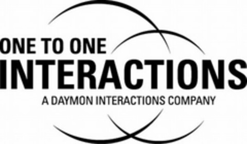 ONE TO ONE INTERACTIONS A DAYMON INTERACTIONS COMPANY Logo (USPTO, 12.03.2012)