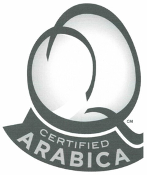Q CERTIFIED ARABICA Logo (USPTO, 03/29/2012)