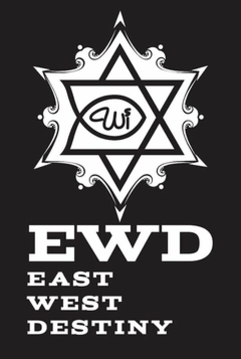 EWD EAST WEST DESTINY Logo (USPTO, 26.07.2012)