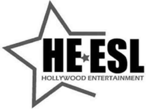 HE ESL HOLLYWOOD ENTERTAINMENT Logo (USPTO, 23.04.2013)