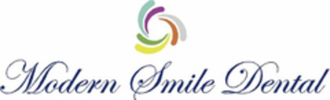 MODERN SMILE DENTAL Logo (USPTO, 29.05.2013)