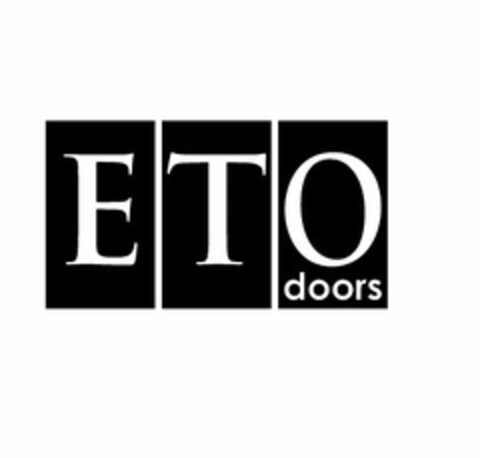 ETO DOORS Logo (USPTO, 16.07.2013)