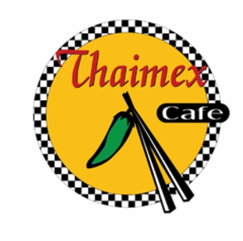 THAIMEX CAFE Logo (USPTO, 09/11/2013)